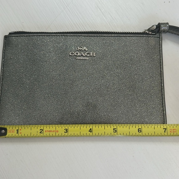 Coach silver sparkle wristlet - Picture 6 of 7